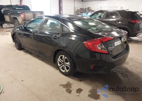 2016 Honda Civic Lx from USA, damaged, VIN 19XFC2F51GE208860